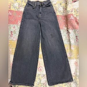 BDG Charcoal black Wide-Leg Jeans